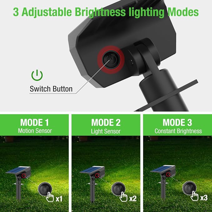 nipify Solar Spot Lights Outdoor Motion Sensor - Image 4