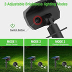 nipify 1 Pack Solar Lights Outdoor Waterproof, Motion Sensor Spot Lights 3 - Image 3
