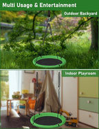 24 Inch Saucer Tree Swing Set for Kids & Adults, Adjustable Flying Swing Seat - Image 5