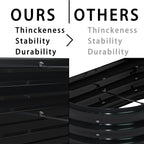 12x4x1ft Galvanized Raised Garden Bed, Outdoor Planter Box Metal Patio Kit - Image 3