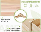 AMERLIFE 3-Tier Raised Garden Bed, 28 Inch Depth Fir Wood Planter Box - Image 5