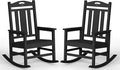 Ciokea Oversized Outdoor Rocking Chairs Set of 2, 380lbs Heavy-Duty Large Patio by CIOKEA