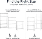 Amazon Basics 4-Shelf Adjustable Heavy Duty Storage Shelving Unit - Image 5