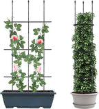 2 Pack Garden Trellis, 2 in 1 Plant Cages & Supports - Image 7