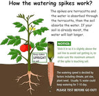 Plant Watering Devices 8 Pack Terracotta Vacation Plant Waterer Wine Bottle - Image 2