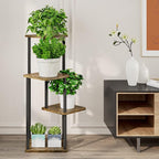 AZERPIAN Plant Stand 4 Tier Indoor Metal Flower Shelf - Image 3