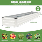 Galvanized Raised Garden Bed Outdoor | Metal Raised Garden Bed - Image 3