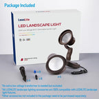 LEONLITE 12W/7.3W/3.7W Dimmable 5CCT LED Low Voltage Landscape Lights, Wall - Image 9