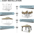 COBIZI 12x12 Pop up Gazebo on Clearance - Image 9