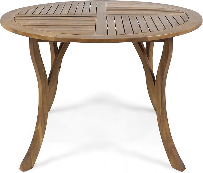 Christopher Knight Home Verle Wooden Patio Dining Set - Image 19