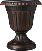 Arcadia Garden Products PL00CP Classic Traditional Plastic Urn Planter by Unknown