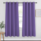 NICETOWN Blackout Curtain Drape 72 inch Long by NICETOWN