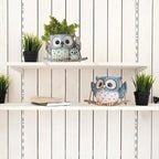 Swing Owl Hanging Planters for Indoor Plants, Cute Small Succulent Pots - Image 6