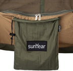 Sunyear Camping Hammock, Portable Single & Double Hammock - Image 7