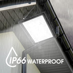 4 Pack 100W LED Flood Light, Super Bright Exterior Security Lights - Image 2