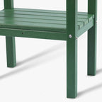 WestinTrends Malibu 36" Outdoor Adirondack HDPE 2-Tier Patio Side Table - Image 8