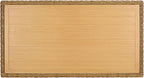 SAFAVIEH Couture Collection Margarita Natural Brown Faux Wicker Rectangle - Image 6