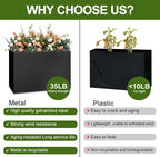Galvanized Steel Planter Box - Image 3