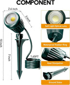 12V24V Low Voltage Landscape Lights Outdoor, 6000K White LED Landscape Lights - Image 7