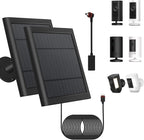 2 Pack - Solar Panel for Ring Security Camera Spotlight Cam Plus/Pro Stick Up by Fehuatenda