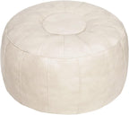 Thgonwid Unstuffed Moroccan Storage Pouf Foot Stool Ottoman Seat Handmade Faux by Thgonwid