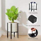 Adjustable Metal Plant Stand Indoor Outdoor - Image 4