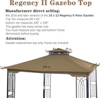SCOCANOPY Replacement Gazebo Canopy - Image 3