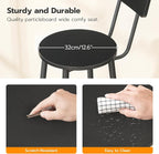 HOOBRO Bar Stools, 25.2" Bar Chairs - Image 7