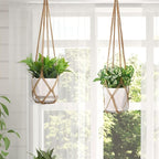 YIBOT Macrame Plant Hanger Indoor Set of 2 - Image 5