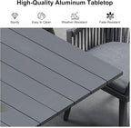 PURPLE LEAF 16 Pieces Patio Dining Set - Image 5