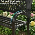 Outvita Outdoor Bench, Patio Bench - Image 5