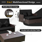 Tangkula Patio Rattan Daybed - Image 8