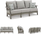 Signature Design by Ashley Visola Outdoor Patio Sofa - Image 6