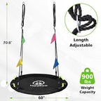 Tree Swing, 60 inch Larger Saucer Swing - Image 2