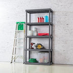 Sterilite 2-Pack 5 Shelf Unit, Heavy-Duty Shelving Storage Rack - Image 7
