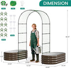 DoCred 3 in 1 Raised Garden Bed - Image 2