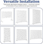 Outdoor Privacy Screen, Freestanding Privacy Fence Panels - Image 5