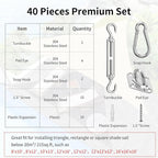 Sun Shade Sail Hardware Kit 8 Inch - Image 6