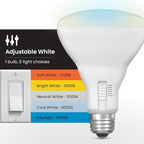 Feit Electric BR30 LED Light Bulb, 100W Equivalent, 1400 Lumens, 5-Color - Image 4