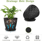 5 Inch Planter Pots, 6 Pack Indoor Planters, Small Flower Pots - Image 4