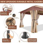 COBIZI Gazebo 12x20 Heavy Duty Gazebos - Image 5