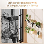 YUOROS 3 Pack Wall Plant Holder Wall Planters - Image 5