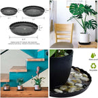 12Pcs Plant Saucer, 6 8 10 Inch Durable Plastic Plant Tray, Drip Tray - Image 5