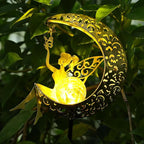 ZKLiLi Solar Lights Garden Decorations, Moon Fairy Light, Solar Statues Outdoor - Image 6