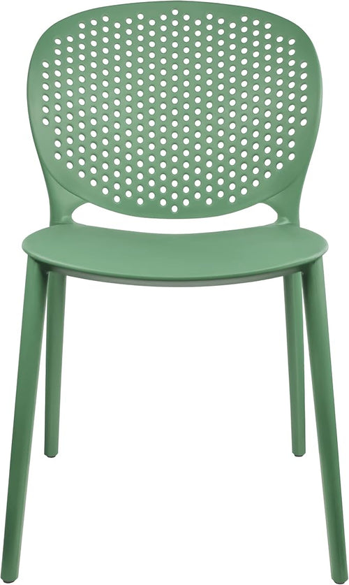 2xhome Patio Dining Chair | Modern Stackable Outdoor Pool Side Chair | Weather by 2xhome