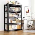 Set of 4 71"H-35"W Garage Shelving-2050LBS 5 Tier Storage Shelves, Adjustable - Image 8