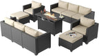 Aoxun 7 Piece Patio Furniture Set - Image 9