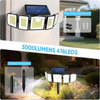 Solar Lights Outdoor Waterproof Motion Sensor - Image 5
