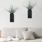 Wooden Wall Art Decor: Wall Vases - Image 2