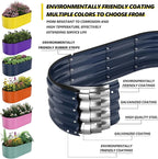 Galvanized Metal Planter Raised Garden Bed Kit - Image 2